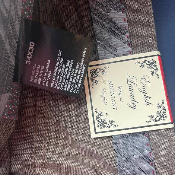 English Laundry 34x30 beige khaki pants - Picture 3 of 3